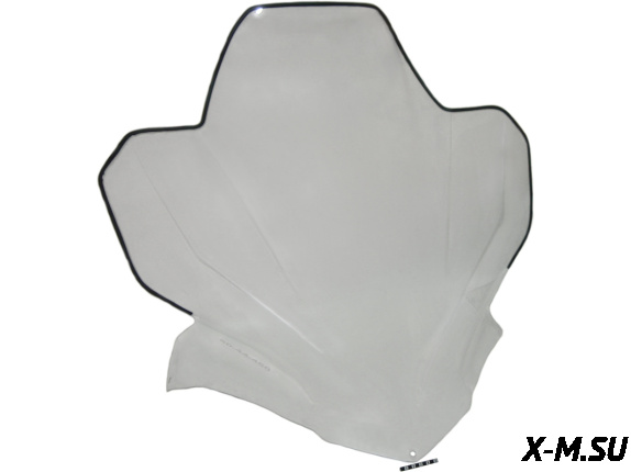 Стекло ветровое для снегохода STELS S800 Росомаха (высота 66см, толщина 3мм, ПЭТг)