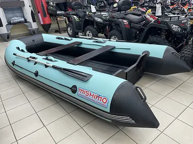 Лодка MISHIMO LITE 370 Бирюзовый-Чёрный Б/У